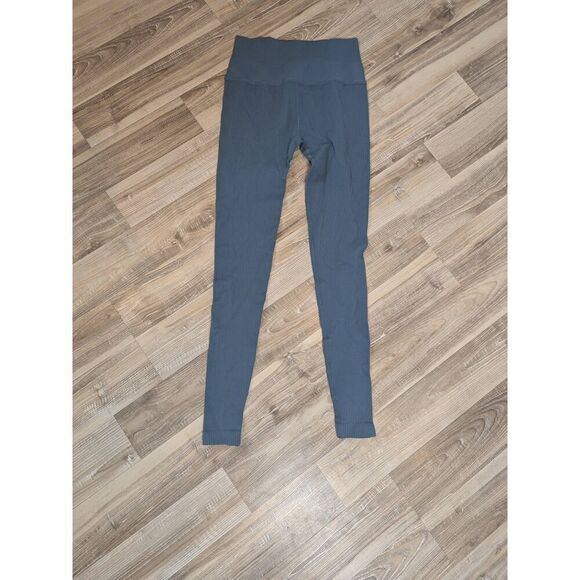 Spiritual Gangster Leggings Women's XS Baby Blue Ribbed - Picture 1 of 8